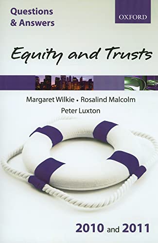 Beispielbild fr Q&a Equity and Trusts 2010 And 2011 zum Verkauf von Better World Books Ltd