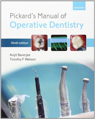 Imagen de archivo de Pickard's Manual of Operative Dentistry a la venta por Better World Books Ltd