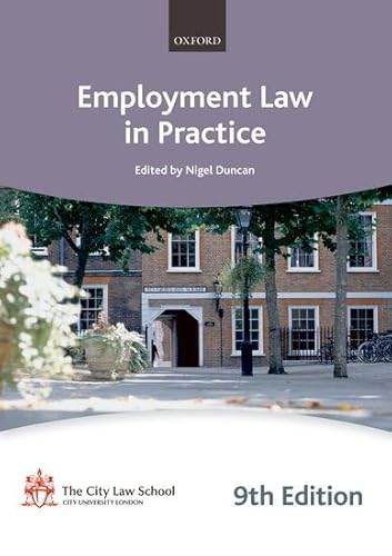 Stock image for Employment Law in Practice (City Law School Manuals 09-10) for sale by Bellwetherbooks