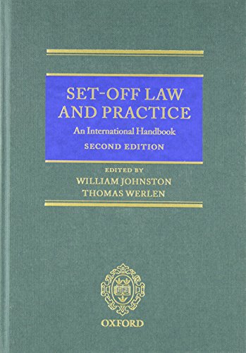 9780199579716: Set-Off Law and Practice: An International Handbook