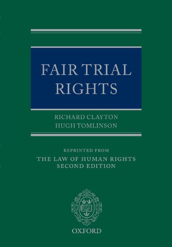 Beispielbild fr Fair Trial Rights (Law of Human Rights - Supplements Only) zum Verkauf von WeBuyBooks
