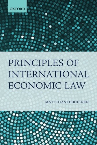 9780199579877: Principles of International Economic Law