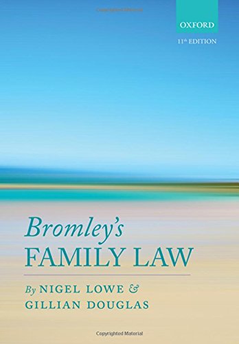 Imagen de archivo de Bromley's Family Law a la venta por Better World Books Ltd