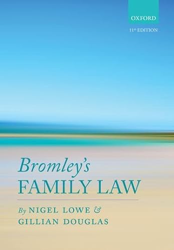 Stock image for Bromley's Family Law for sale by MusicMagpie