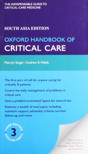 Beispielbild fr Oxford Handbook of Critical Care zum Verkauf von Anybook.com