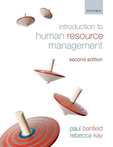 9780199581085: Introduction to Human Resource Management