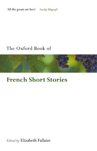 Stock image for The Oxford Book of French Short Stories for sale by Better World Books