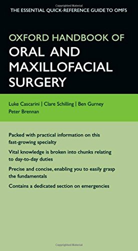 Beispielbild fr Oxford Handbook of Oral and Maxillofacial Surgery zum Verkauf von Better World Books Ltd