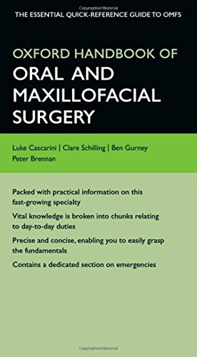 9780199583294: Oxford Handbook of Oral and Maxillofacial Surgery (Oxford Medical Handbooks)