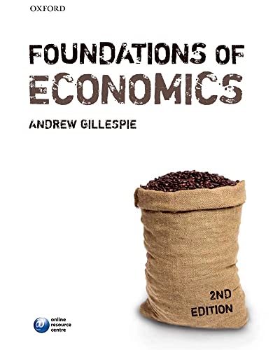 Beispielbild fr Foundations of Economics zum Verkauf von WorldofBooks