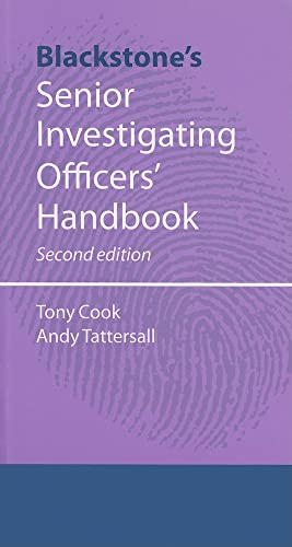Beispielbild fr Senior Investigating Officer's Handbook zum Verkauf von WorldofBooks