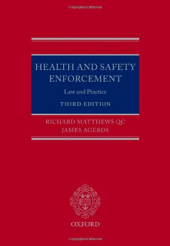 9780199586615: Health and Safety Enforcement: Law and Practice
