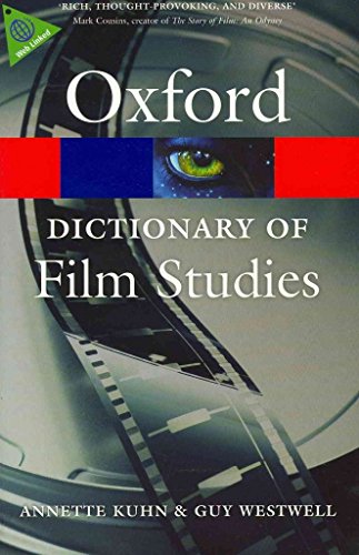 Beispielbild fr A Dictionary of Film Studies zum Verkauf von Better World Books