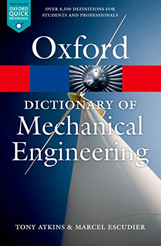 Immagine dell'editore per A Dictionary of Mechanical Engineering (Oxford Quick Reference) venduto da Brit Books