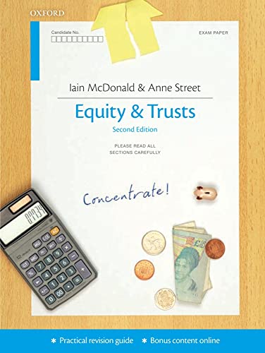 9780199587759: Equity & Trusts Concentrate: Law Revision and Study Guide