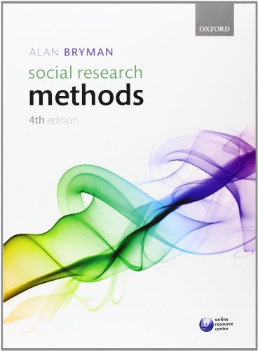 Beispielbild fr Social Research Methods zum Verkauf von Better World Books
