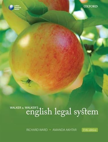 Stock image for Walker & Walker's English Legal System for sale by WorldofBooks