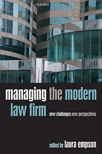Imagen de archivo de Managing the Modern Law Firm: New Challenges, New Perspectives a la venta por WorldofBooks