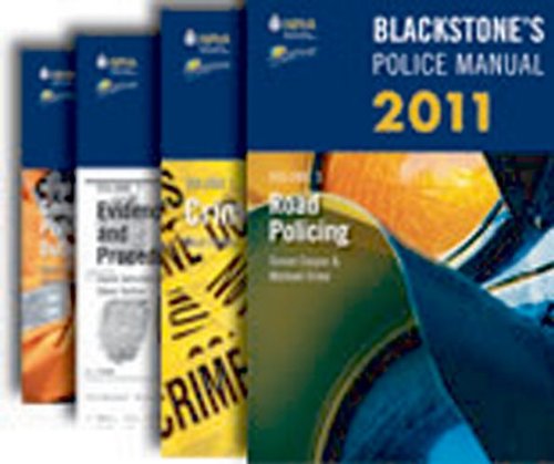 Blackstone's Police Manuals 2011: Four Volume Set (9780199591190) by Hutton, Glenn; McKinnon, Gavin; Cooper, Simon; Orme, Michael; Johnston, David; Connor, Paul; Sampson, Fraser