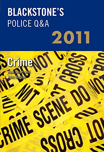 Stock image for Blackstone's Police Q&A: Crime 2011 for sale by Ergodebooks