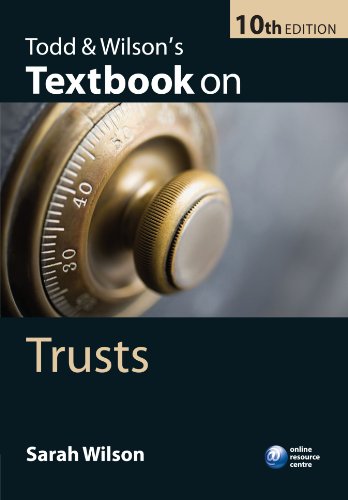 9780199593385: Todd & Wilson's Textbook on Trusts