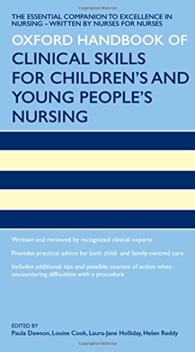 Imagen de archivo de Oxford Handbook of Clinical Skills for Children's and Young People's Nursing a la venta por Better World Books Ltd