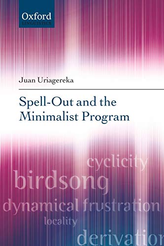 Beispielbild fr Spell-Out and the Minimalist Program zum Verkauf von Books Puddle