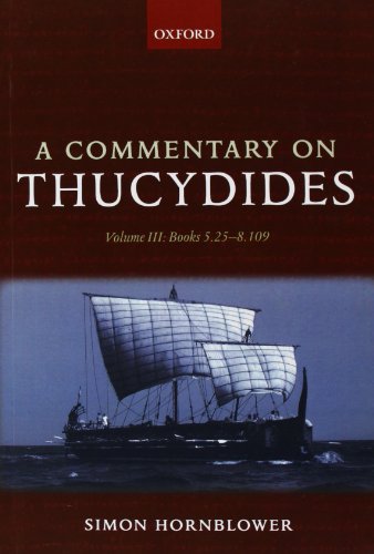 Imagen de archivo de A Commentary on Thucydides: Volume III: Books 5.25-8.109 a la venta por BOOK2BUY