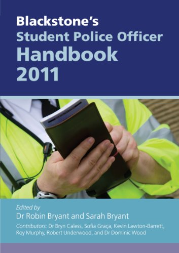 Beispielbild fr Blackstone's Student Police Officer Handbook 2011 zum Verkauf von AwesomeBooks