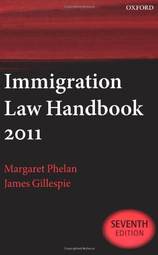 Stock image for Immigration Law Handbook 2011 for sale by Bellwetherbooks