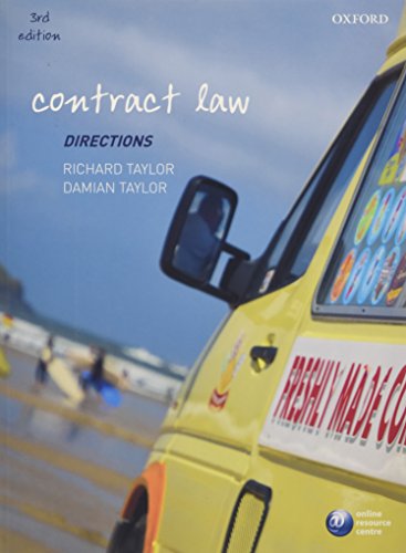 Beispielbild fr Contract Law Directions (Directions series) zum Verkauf von AwesomeBooks