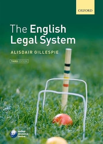 9780199599165: The English Legal System