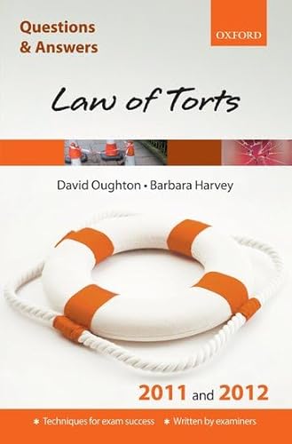 Beispielbild fr Q & A Revision Guide: Law of Torts 2011 and 2012 (Law Questions & Answers) zum Verkauf von WorldofBooks