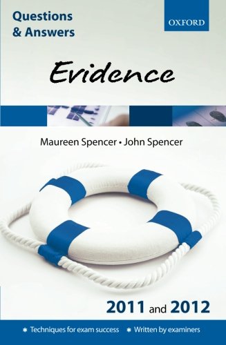 Imagen de archivo de Q & A Evidence 2011 and 2012 a la venta por Bellwetherbooks