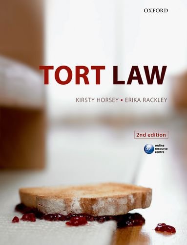Imagen de archivo de Tort Law a la venta por AwesomeBooks