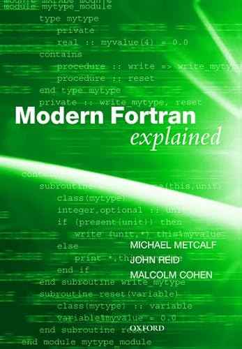 9780199601417: Modern Fortran Explained (Numerical Mathematics and Scientific Computation)