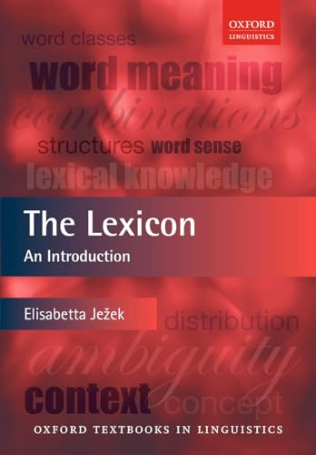 9780199601547: The Lexicon: An Introduction [Lingua inglese]