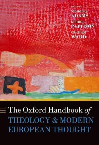 9780199601998: The Oxford Handbook of Theology and Modern European Thought