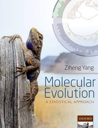 Imagen de archivo de Molecular Evolution: A Statistical Approach a la venta por GF Books, Inc.