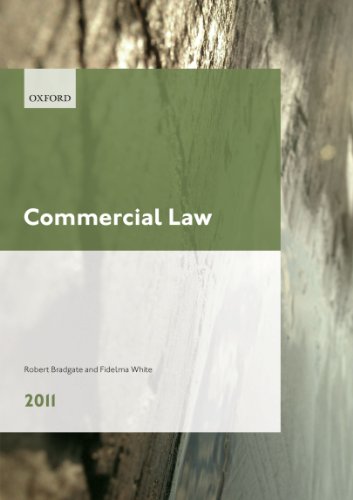 Imagen de archivo de Commercial Law 2011: LPC Guide (Blackstone Legal Practice Course Guide) a la venta por Ergodebooks