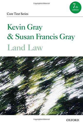 Imagen de archivo de Land Law 7/e (Core Texts Series) a la venta por WorldofBooks