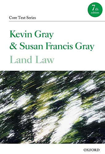 Land Law 7/e (Core Texts Series)
