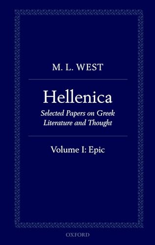 9780199605019: Hellenica: Volume 1: Epic