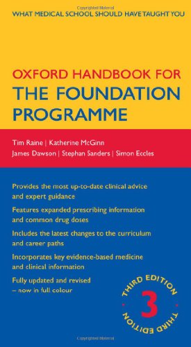 9780199606481: Oxford Handbook for the Foundation Programme (Oxford Medical Handbooks)