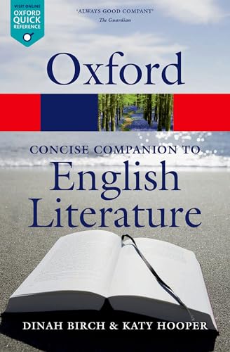 9780199608218: The Concise Oxford Companion to English Literature (Oxford Quick Reference)