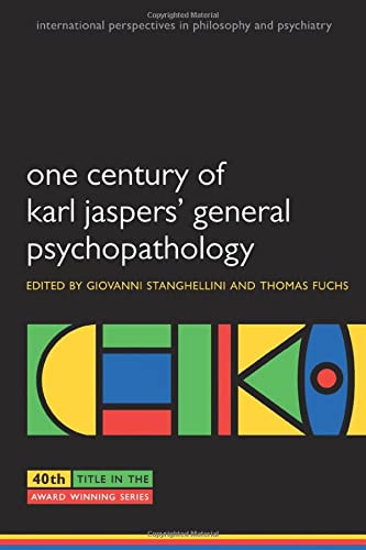 Beispielbild fr One Century of Karl Jaspers' Psychopathology zum Verkauf von Books Puddle
