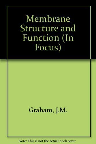 Beispielbild fr Membrane Structure and Function zum Verkauf von Better World Books