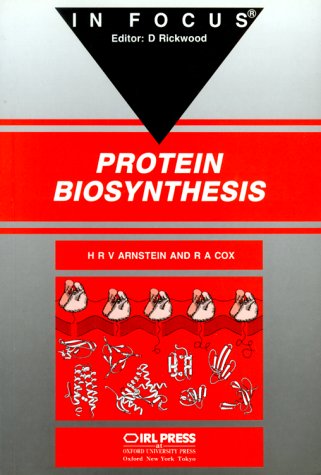 Imagen de archivo de Protein Biosynthesis a la venta por Better World Books