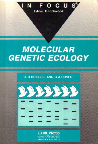 Imagen de archivo de Molecular Genetic Ecology (In Focus Series) a la venta por Harry Alter