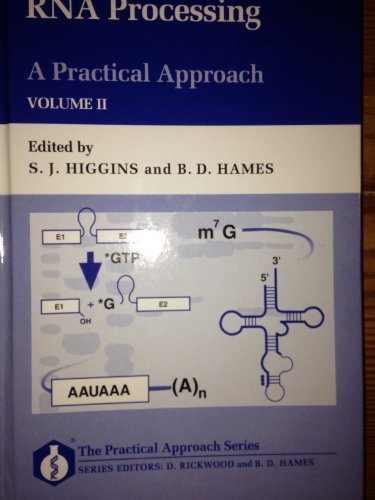 9780199634712: Rna Processing: A Practical Approach: 002